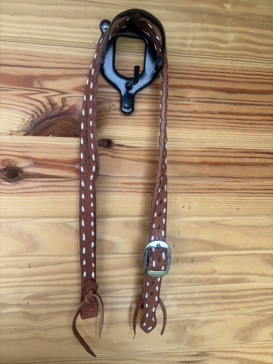 Herd Boss Hot Oiled Buckstitched Slit Ear Headstall – Hermann Oak